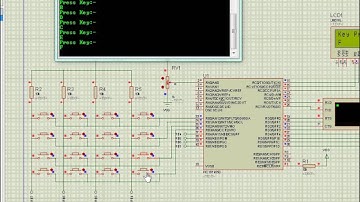 KeyPad Interfacing with PIC18F4550 Hi-Tech Compiler.avi