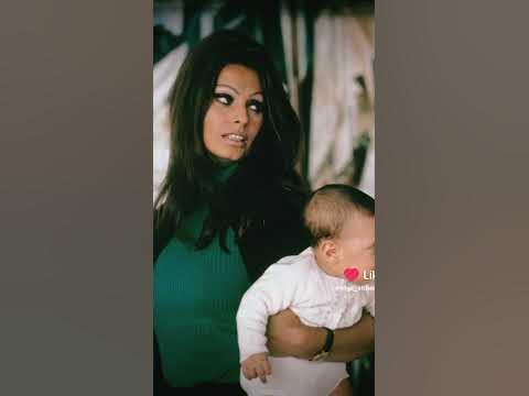 СОФИ ЛОРЕН и ее сыновья и внуки #art #art007 #софилорен - YouTube