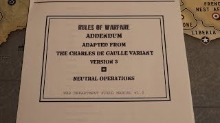 Intro for 1939 set up on BBR map with AA house rule game