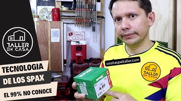 6 tecnologías de los tornillos SPAX