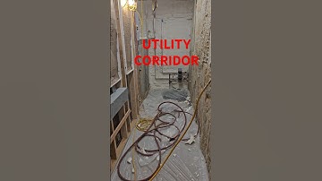 Making space for the utilities...