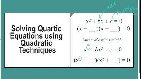 Section 6 6 Solving Polynomial Equations VIDEO