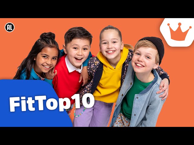 Kinderen voor Kinderen - FitTop10 (Officiële Koningsspelen clip) class=
