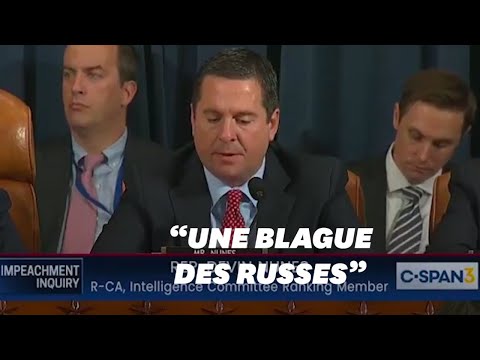 Cet élu républicain lance les auditions sur la destitution en parlant de 