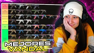 LAS MEJORES SKINS PARA LA VANDAL | TIER LIST VALORANT