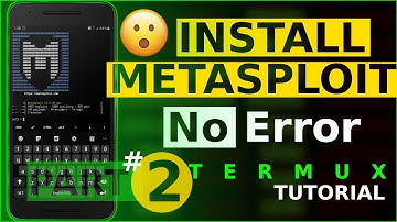 how to install Metasploit in Termux  Without any ERROR 2022 Tutorial ? | Termux metasploit Tutorial