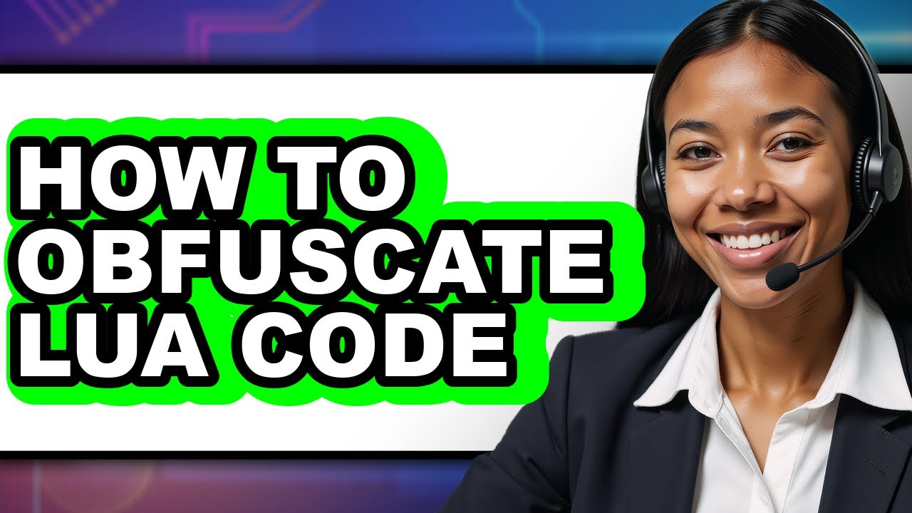 How to Obfuscate Lua Code - Step by Step - YouTube