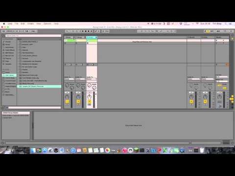Berklee MOOC Intro to Music Production Assignment 3 - Sub Mixes in Ableton Live 9