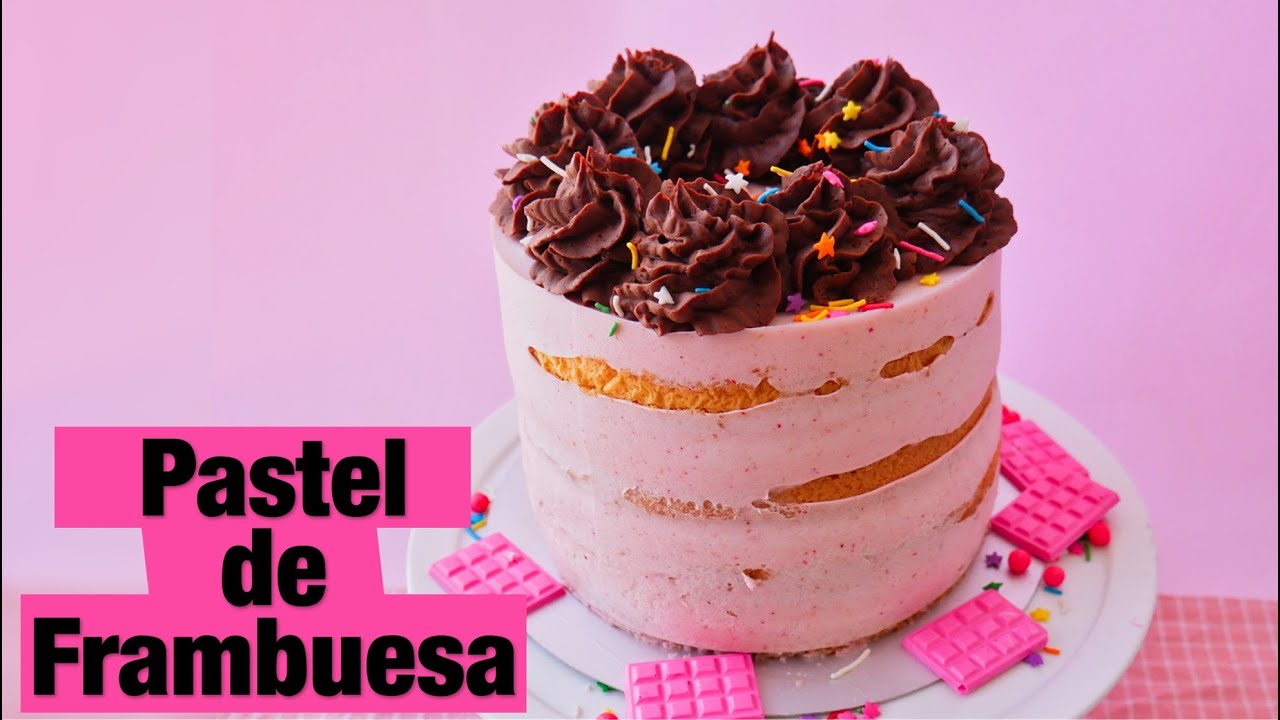 Pastel de Frambuesa | Mousse de Frambuesa | Ale Hervi
