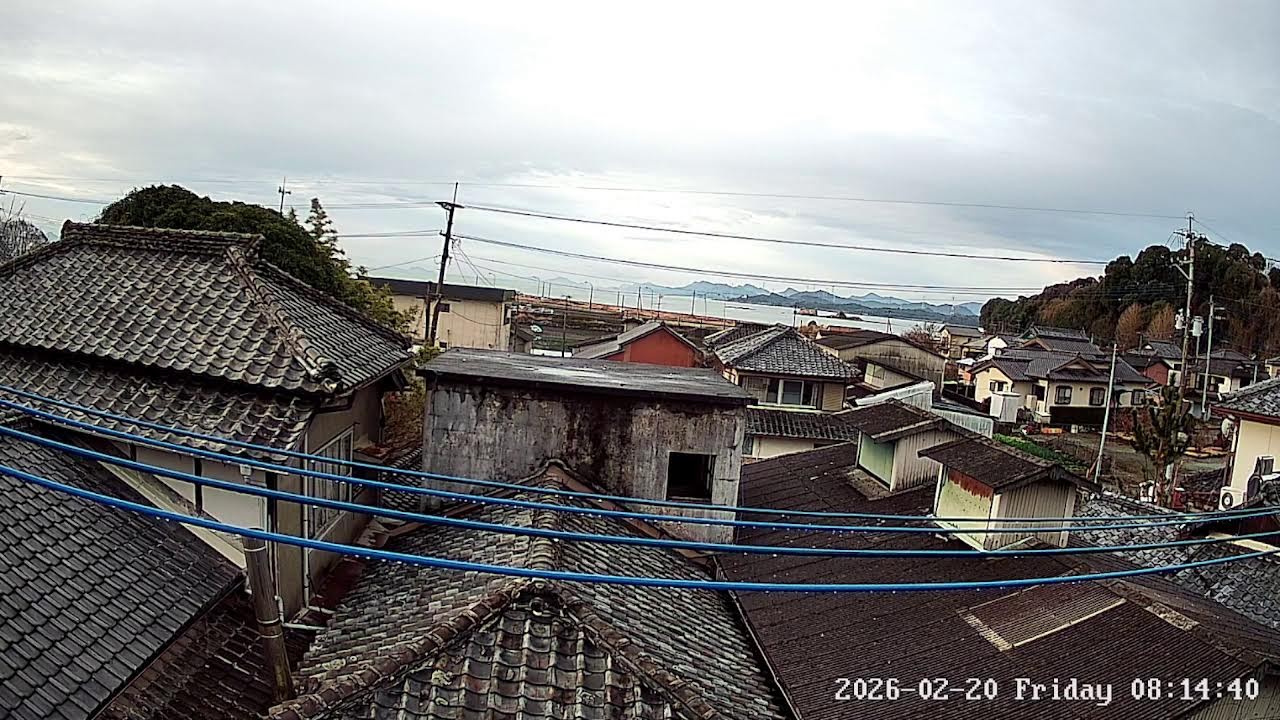 熊本県宇城市三角町郡浦ライブカメラ Kumamoto Uki Live camera.world.cam