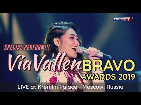 Via Vallen Nyanyi Selow di Bravo Awards 2019 Moskow, Russia