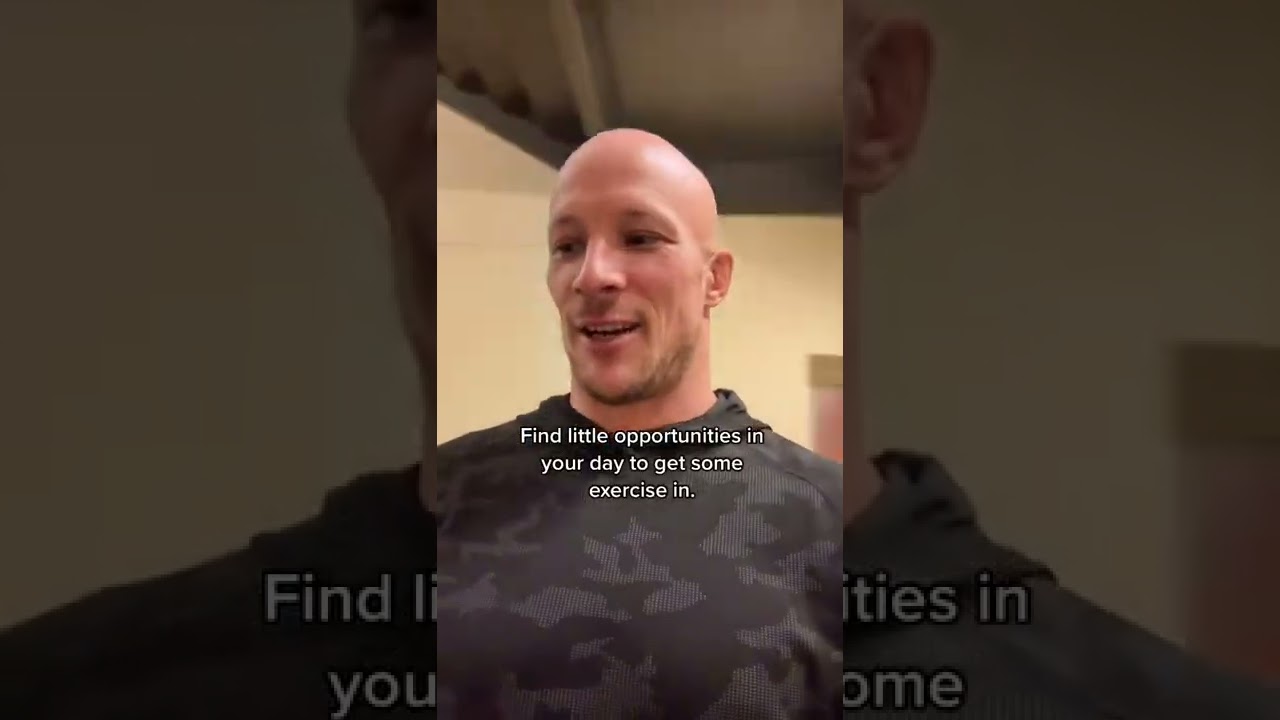 Taking the stairs to gwt better. 