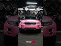 Glitter Pink Range Rover