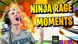 Ninja fortnite rage compilation #1
