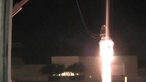 X-Prize Cup rocket vehicle hover test 2 2005/09/09