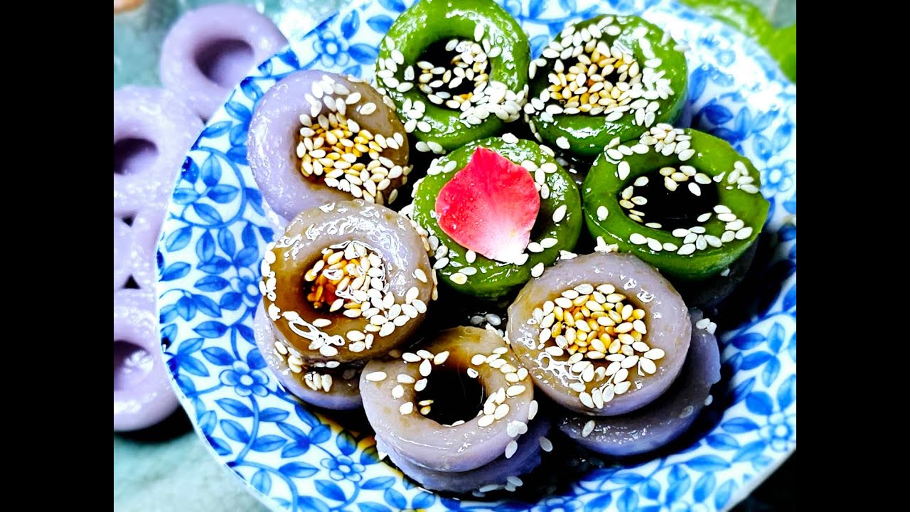 ขนมด่าง น้ำผึ้ง หอม หวาน ทำง่ายแบบนี้ นะคะ#ขนมไทยสร้างอาชีพ #แป้งขนมไทย#เรื่องเล่าแม่ครู