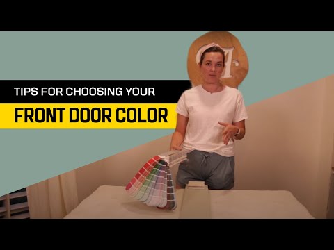 How to Choose a Front Door Paint Color | Catherine Arensberg