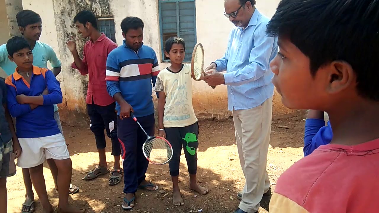 Ball badminton coaching camp to kids