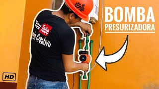 Como Instalar BOMBA PRESURIZADORA || Para Calentador de Agua