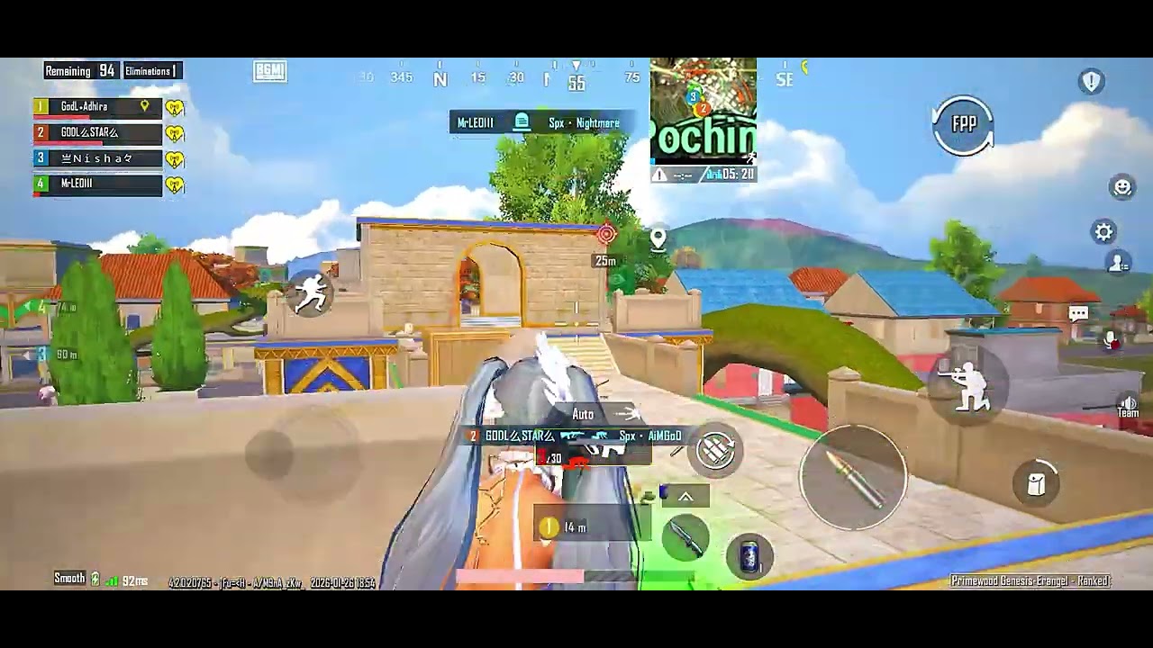 🔴BACK TO BACK ✅ 1V4 CLUTCH 😎GODL STAR BGMI 