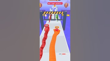 Snake Run Race 3D Gameplay #shorts✅  Part- 2191 #shorts #snake