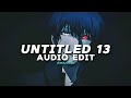 Untitled 13  glwzbll edit audio