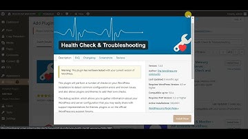 How To Easily Find Common Website error and troubleshoot using Health Check & Troubleshooting plugin