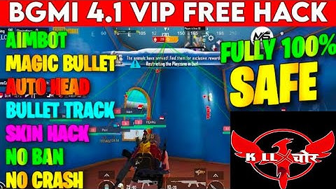 BGMI HACK 4.1 | BGMI 4.1 MOD APK | BGMI ESP HACK | BGMI 4.1 HACK | HOW TO HACK BGMI HACK