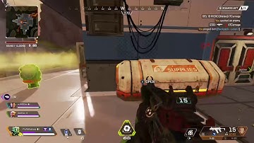 1v3 caustic - Apex Legends