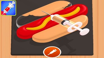 Jelly Dye ! All Levels Gameplay (Level 1-4) android, ios