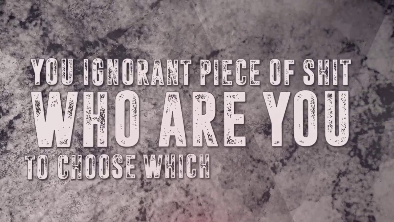 Basterds The Greatest Shame (LYRICS VIDEO) YouTube