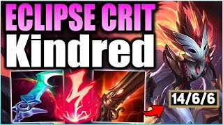 Eclipse Crit Kindred Is A One Shot Machine This Build Make Kindred Mega Burst - League Of Legends