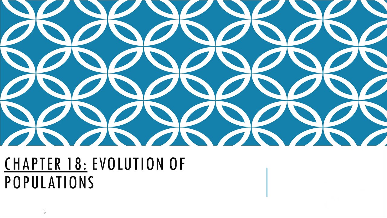 Biology _ Evolution of Populations Part 1 - YouTube