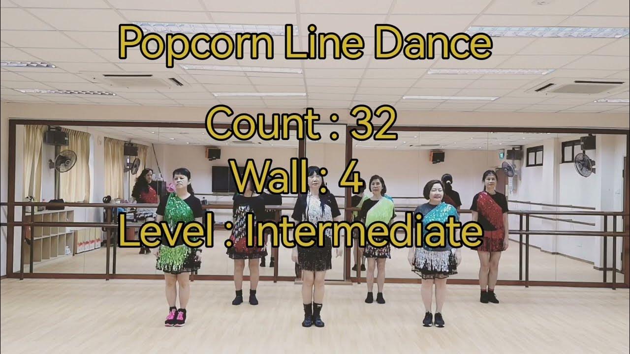 Popcorn Line Dance YouTube
