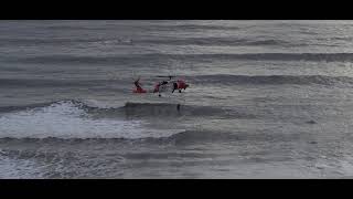 Cannon Beach Oregon ecola State Park United States Coast Guard helicopter Cliff rescue