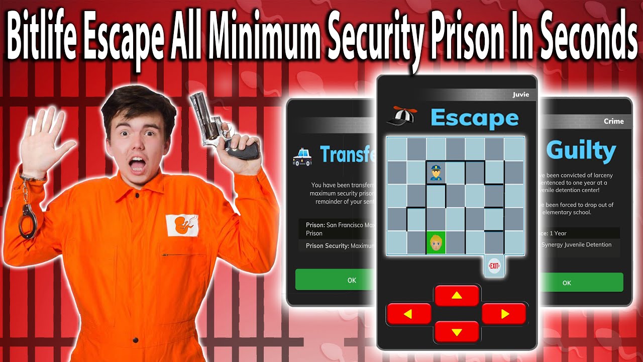 How to Escape Every Prison in BitLife? A 2023 Complete Guide