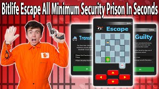 BITLIFE How To Escape All Minimum Security Prison Maps In Seconds IOS/Android LoFi Study Music 2021!
