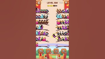 Bird Sort 2: Color Puzzle Level 320 #games #gaming #gameplay