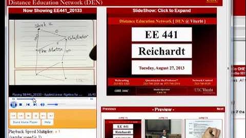 Watching Lecture Videos in BlackBoard