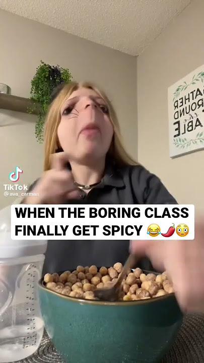 when the boring class finally get spicy 😂🌶️🔥