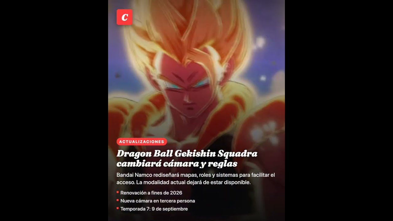Dragon Ball Gekishin Squadra cambiará cámara y reglas
