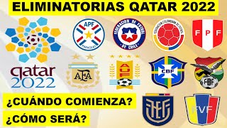 ELIMINATORIAS QATAR 2022: ¿CUÁNDO EMPIEZA? ¿CÓMO SERÁ?