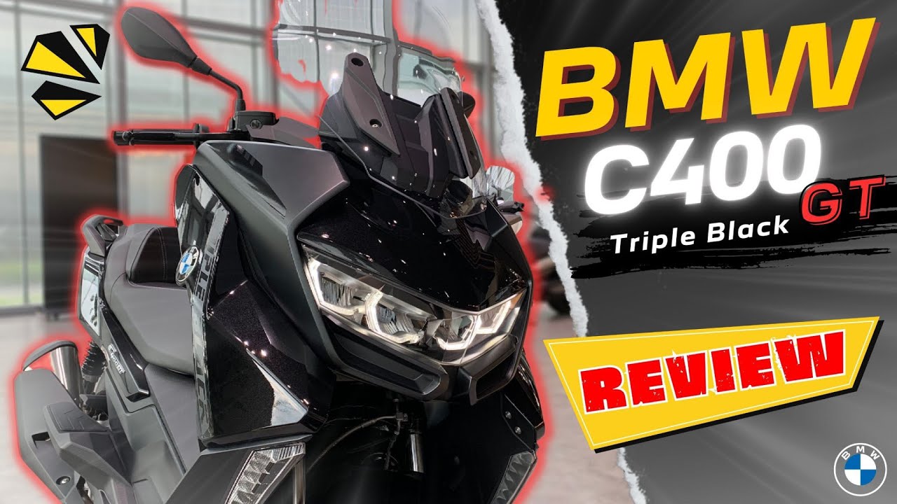 Đánh giá chi tiết BMW C 400 GT 2023 | Triple Black | Xe tay ga cao cấp ...