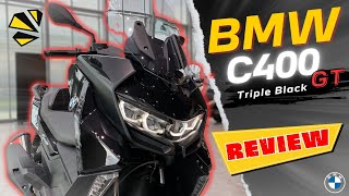 Đánh giá chi tiết BMW C 400 GT 2023 | Triple Black | Xe tay ga cao cấp cho người yêu thích đồ Đức.