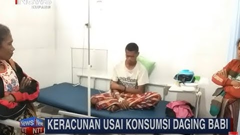 iNews NTT - 51 Warga Kabupaten TTS Keracunan Usai Konsumsi Daging Babi, 1 Orang Meninggal Dunia