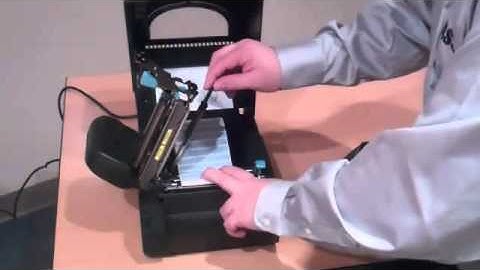 Citizen CLP/CLS 621-631 Instalación del ribbon y carga etiquetas