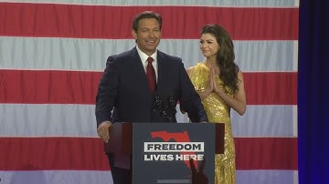 Florida Gov. Ron Desantis re-election speech
