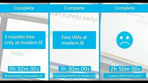 The modern.IE Challenge