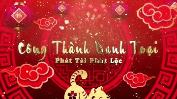 Background Tất Niên - Video Background Tết 2023 - Vietnamese Lunar New Year 2023