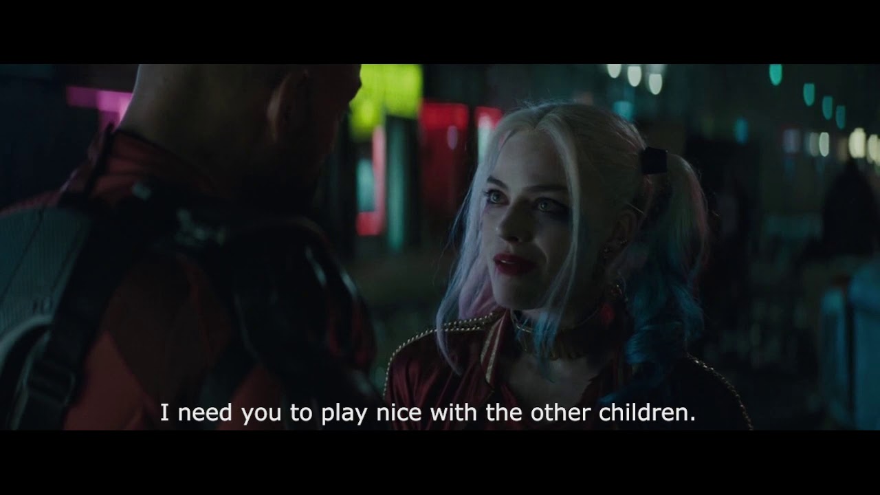Suicide Squad - I need you to play nice with the other children